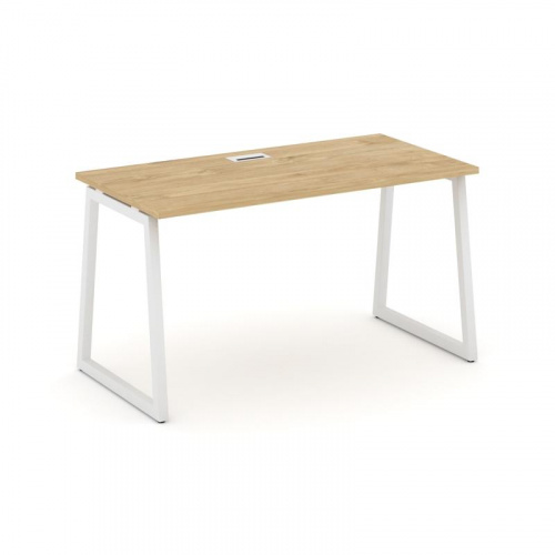 Style Project Стол письменный SN-4T1.SP-002 Акация Лорка/Металл Антрацит/Заглушка Пластик Черный 118 фото 3