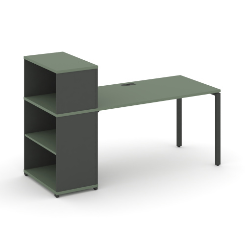 Стол офисный с опорным стеллажом Concept CN.SP-209