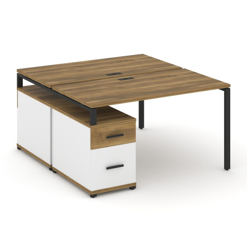 Бенч-система на 2 места с опорной тумбой Concept CN.DRS-307 фото 7