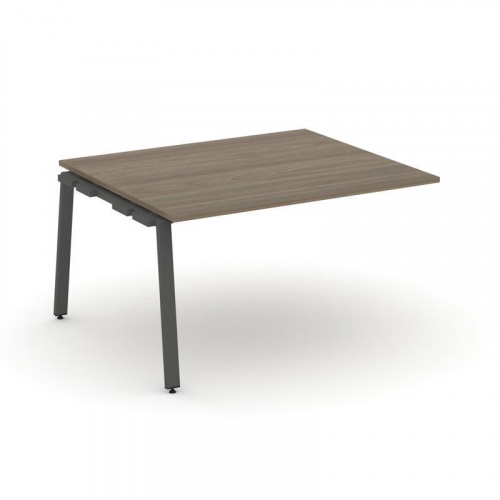 Style Project Проходной наб. элем. перег. стола SN-6A.NSPRG-033.3 Дуб Наварра/Металл Белый 1380*1180 фото 27