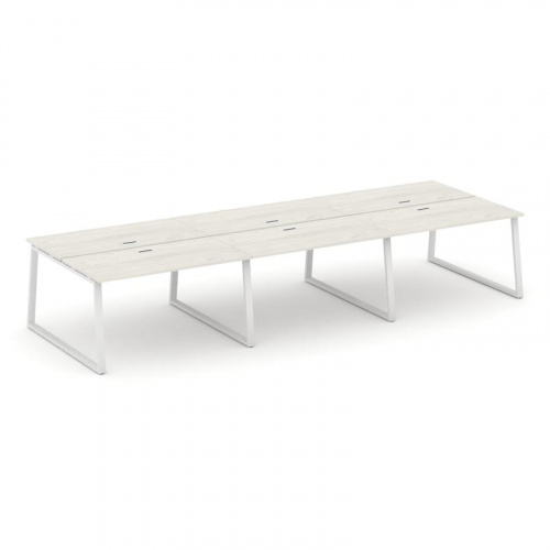 Style Project Рабочая станция 2-х сторон. SN-6T1.DRS-083 Акация Лорка/Металл Антрацит/Заглушка Пласт фото 13