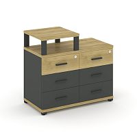 Тумба приставная с 6 ящиками Concept CN.TSP-008 A