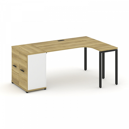 Стол эргономичный с опорным распашным шкафом Concept CN.SA-209(R)