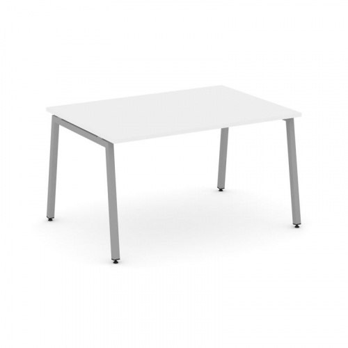 Style Project Стол переговорный SN-4A.SPRG-004.3 Дуб Табак/Металл Белый 1580*980*750 фото 4