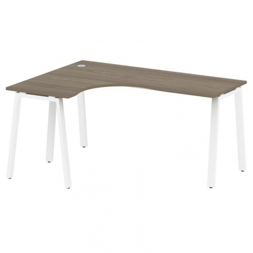 Стол офисный криволинейный Metal System БА.СА-4 (L) фото 11