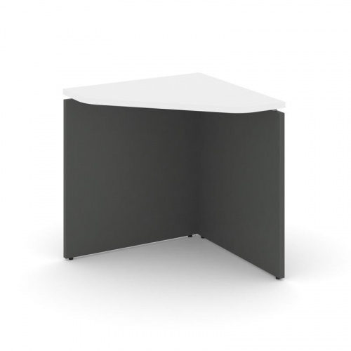 Style Project Угловой элемент стола SN-D.USP-021 Антрацит/Белый/Металл Белый 800*800*750 фото 38