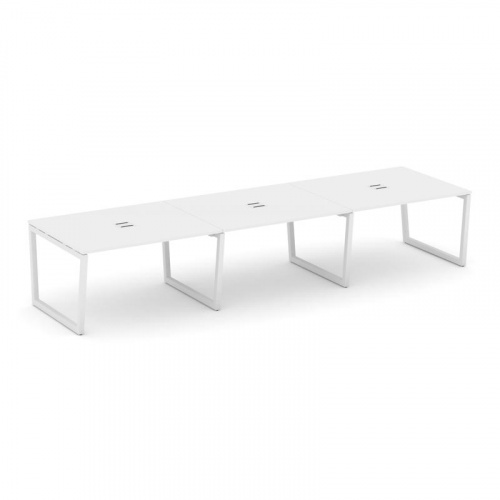 Style Project Стол переговорный SN-5T2.SPRG-054 Акация Лорка/Металл Антрацит/Заглушка Металл Антраци фото 17