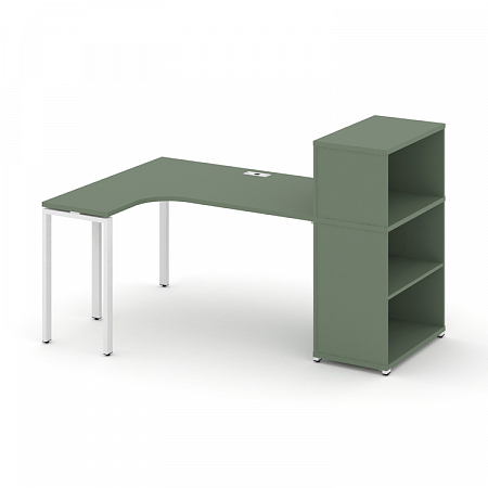 Стол эргономичный с опорным стеллажом Concept CN.SA-206(L)