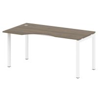 Стол криволинейный левый на П-обр. м/к Metal System Quattro 50БП.СА-1 (L)