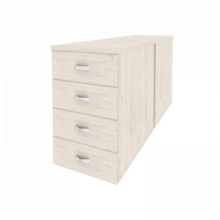 Тумба двойная приставная Onix O.TPO-2.7